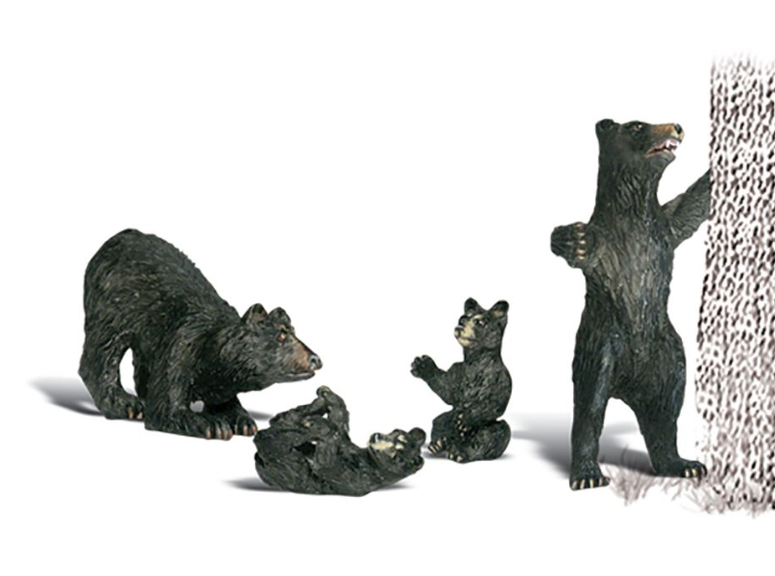 Woodland Scenic - A2551 Harry Bear And Family