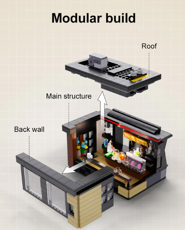 Street Coffee House - 768 pcs