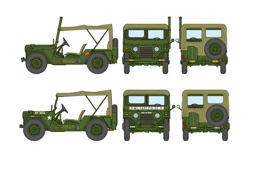 Tamiya - 1/35 U.S. Utility Truck M151A1 Jeep "Vietnam War"