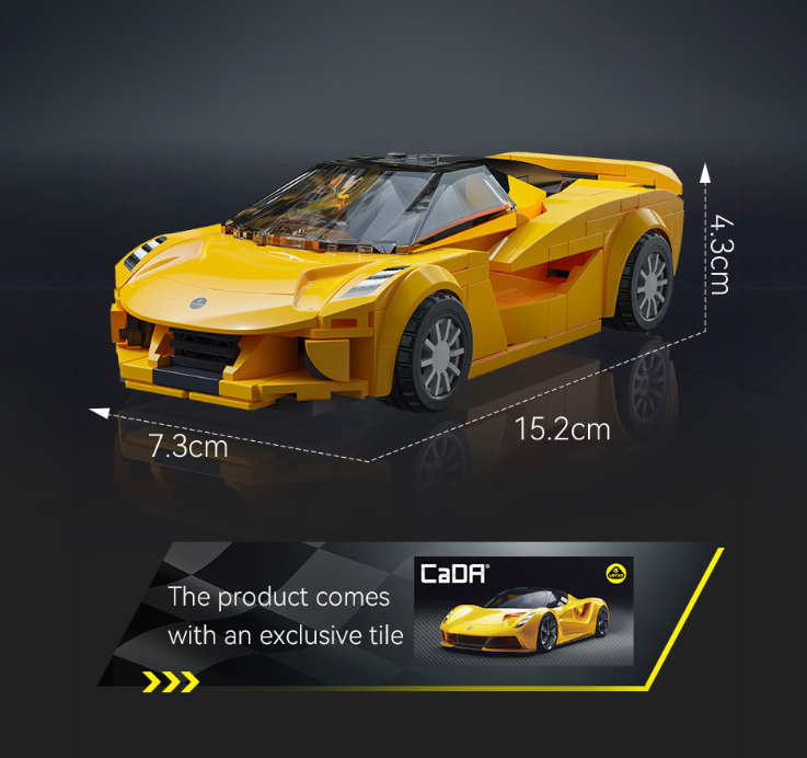 1:24 Lotus Evija Sports Car - 276 pcs