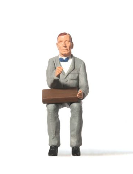 Merten Man with Briefcase Figure
