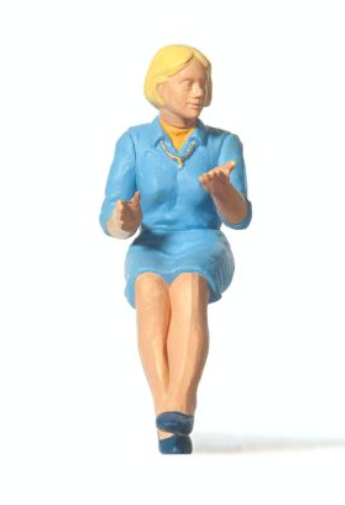 Merten Woman Applauding Figure