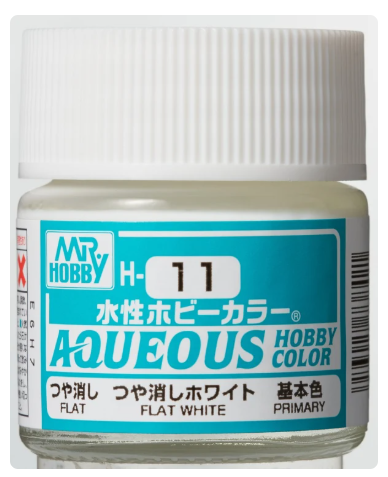 Aqueous H-011 Flat White