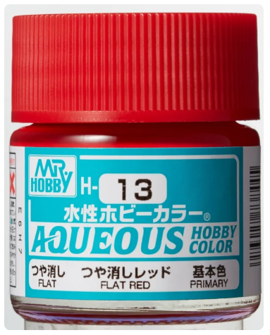 Aqueous H-013 Flat Red