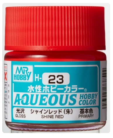 Aqueous H-023 Shine Red