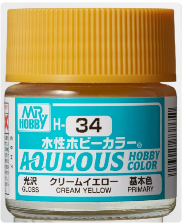 Aqueous H-034 Cream Yellow