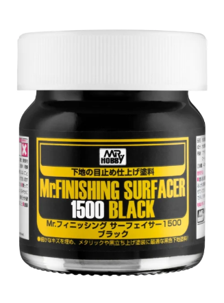 SF-288 Mr Finishing Surfacer 1500 Black (40ml)