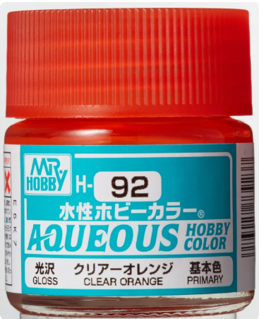 Aqueous H-092 Clear Orange