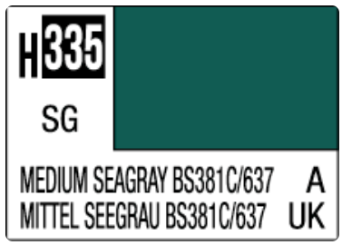 Aqueous H-335 Medium Seagray BS381C/637 (UK)