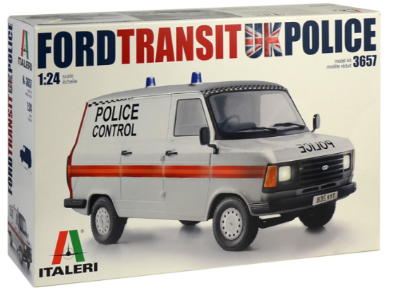 Italeri 1/24 Ford Transit UK Police - 3657