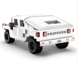 1:24 Humvee Off-Road Truck - C55022W