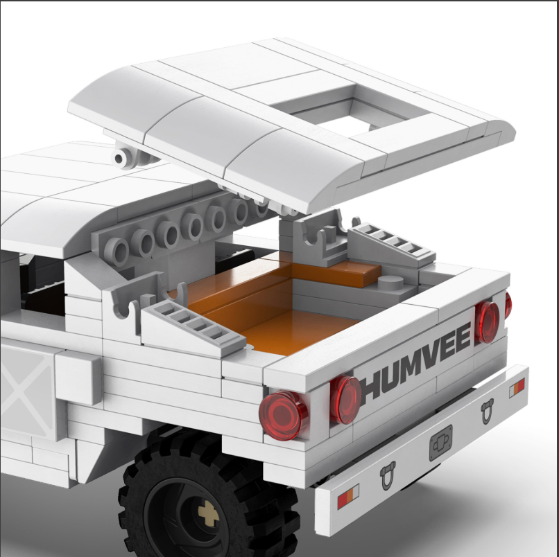 1:24 Humvee Off-Road Truck - C55022W