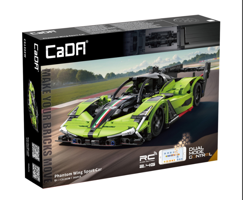 Phantom Wing Sports Car - 395 pcs Item No. C51303w