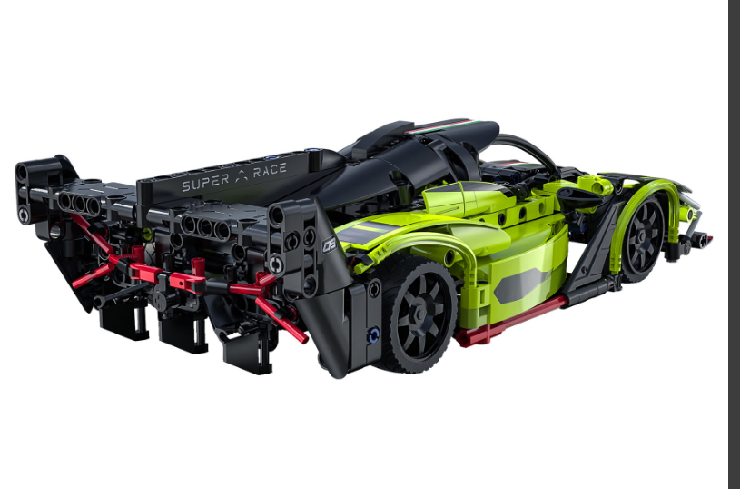 Phantom Wing Sports Car - 395 pcs Item No. C51303w