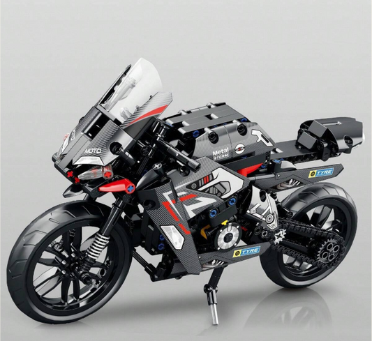 Motorcycle, Building Block Model - 47103