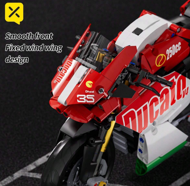 Motorcycle, Building Block Model - 88800