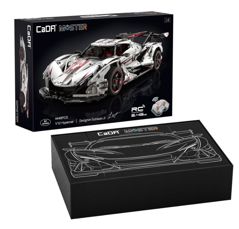 1:8 Helios V12 Hypercar - 4449 Pieces - C61053W