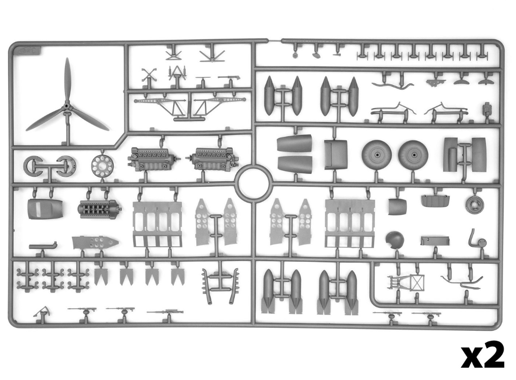 He 111H-6, WWII German Bomber 1/48 - ICM48262