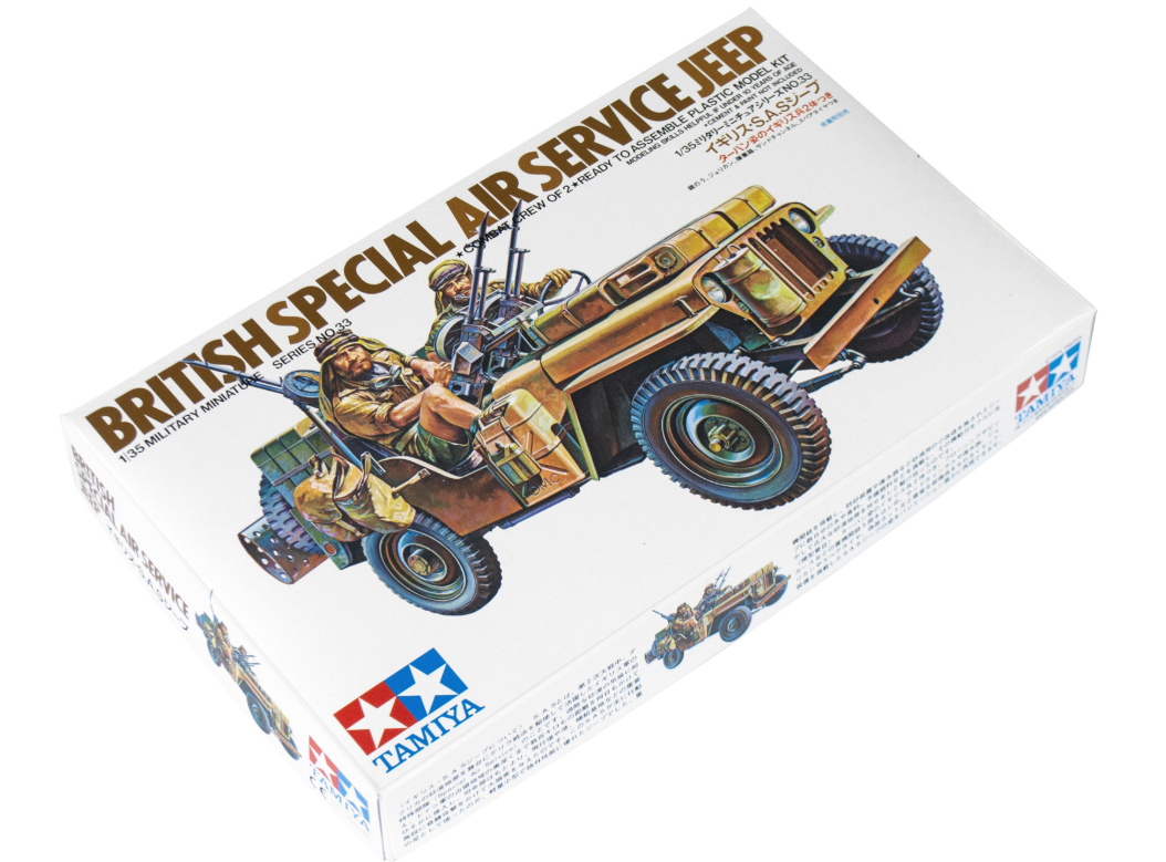 TAMIYA - BRITISH SAS COMMANDO VEHICLE 1/35 - 35033