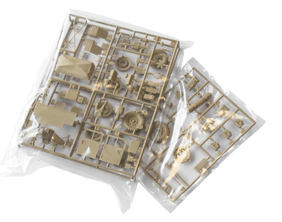 TAMIYA - BRITISH 25 PNDR GUN/QUAD KIT - 35044