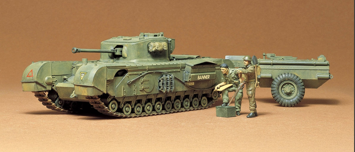 Tamiya - British Churchill Crocodile - 35100