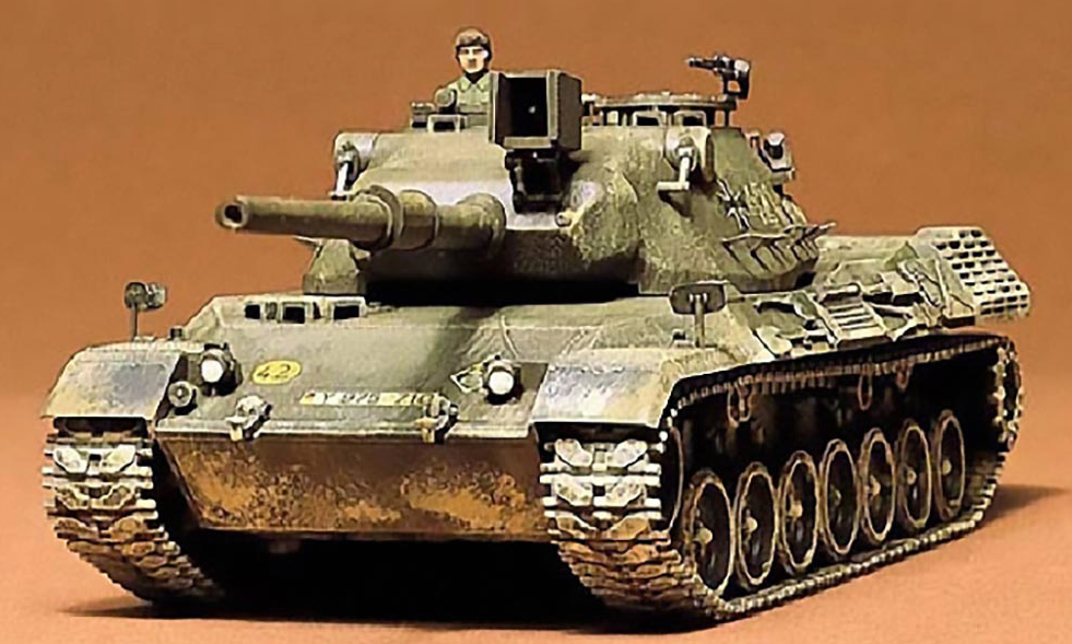 Tamiya - GERMAN LEOPARD MED TANK KIT- 35064