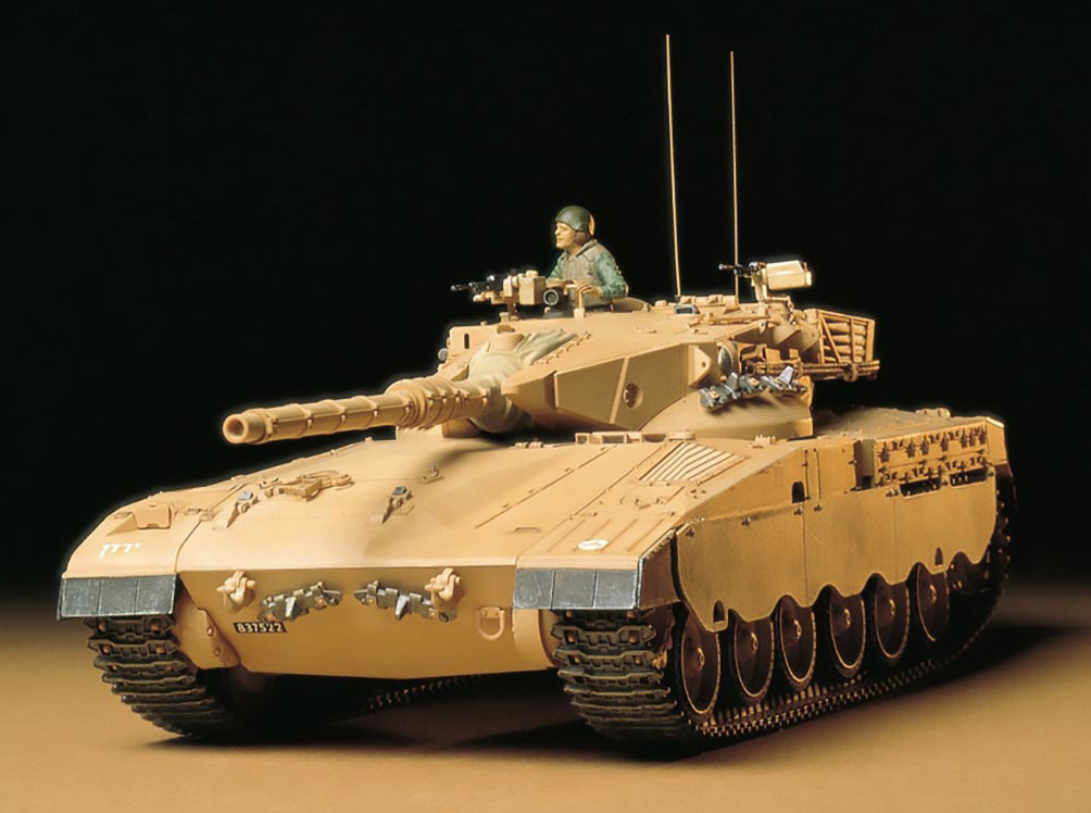 Tamiya - 1/35 ISRAELI MERKAVA MBT KIT 35127