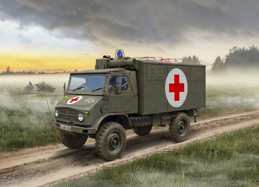 Unimog S 404, German Military Ambulance