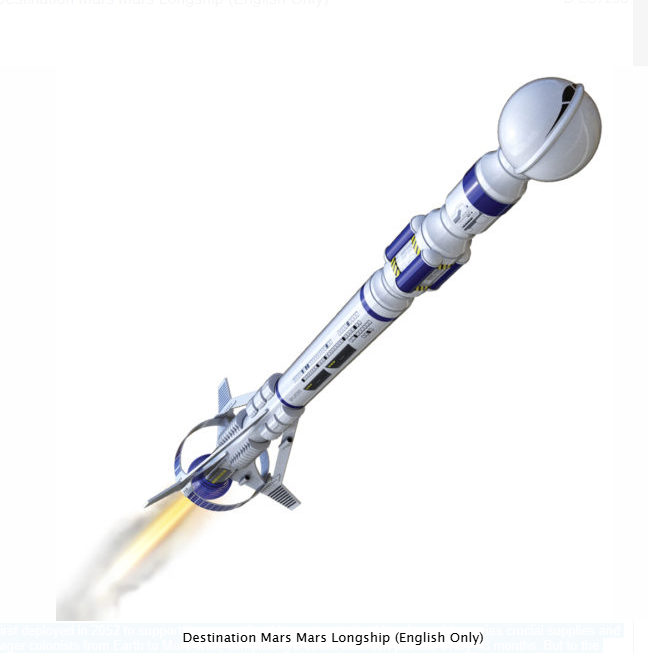 Destination Mars Mars Longship