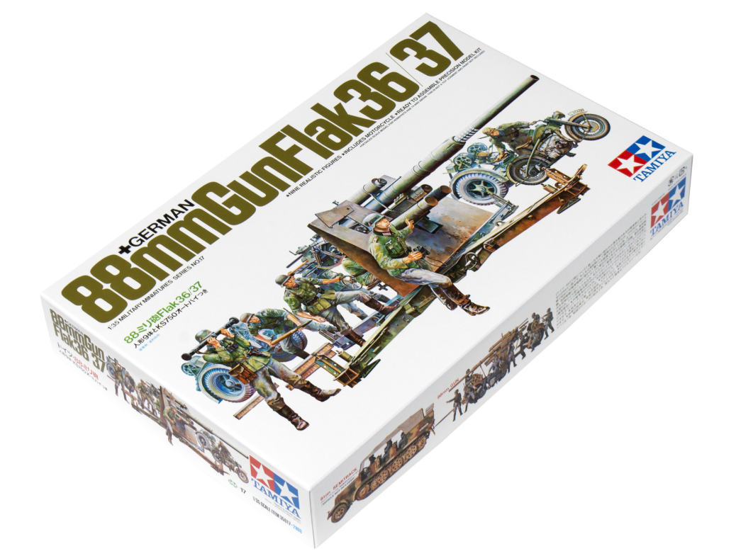 TAMIYA - German 88mm Gun Flak 36/37 35017