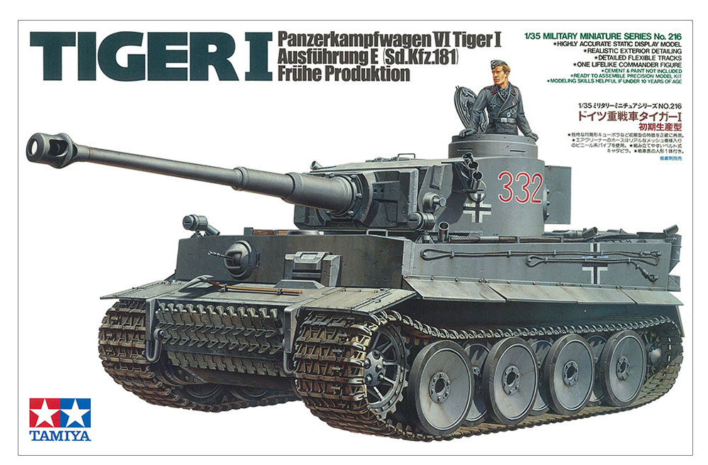 TAMIYA - German Tiger I Early Production