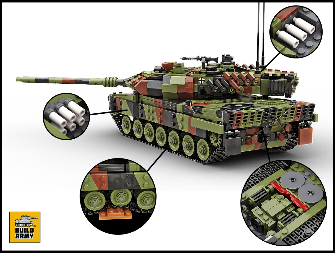 Leopard 2A6 Main Battle Tank BAM001