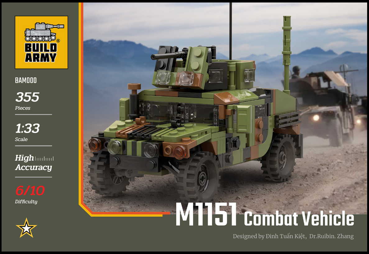 Humvee M1151 Combat Vehicle BAM000