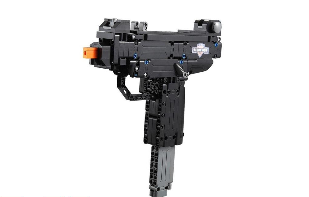 Micro UZI Brick Model Gun - 359 pcs C81008W