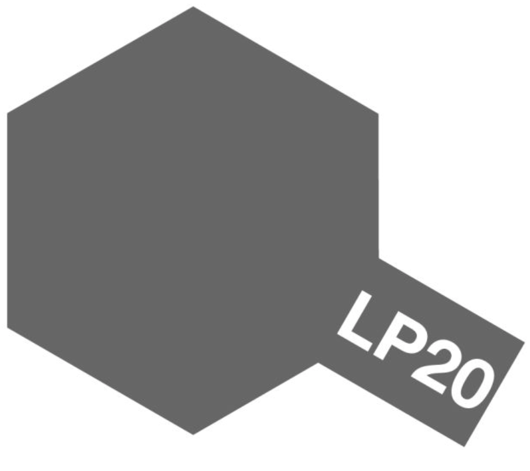 Tamiya LP20 - 10ml Light Gun Metal