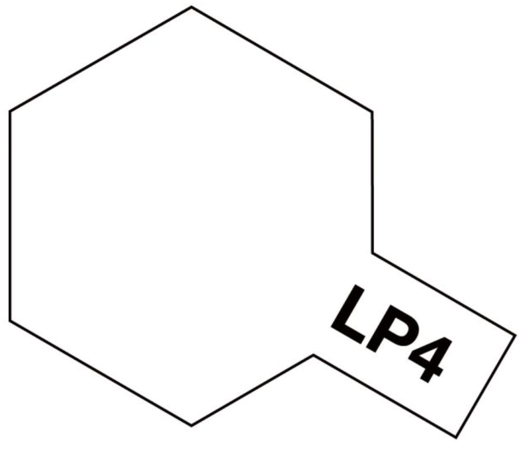 Tamiya LP4 - 10ml Pure White