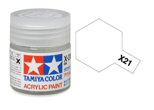 Tamiya X21 - 10ml Acrylic Flat Base