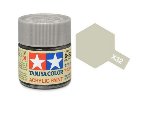Tamiya X32 - 10ml Titanium Silver