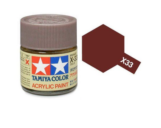 Tamiya X33 - 10ml Bronze