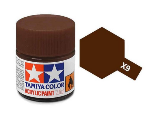 Tamiya X9 - 10ml Brown