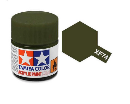 Tamiya XF74 - 10ml Acrylic Wooden Deck Tan Olive Drab (JGSDF)