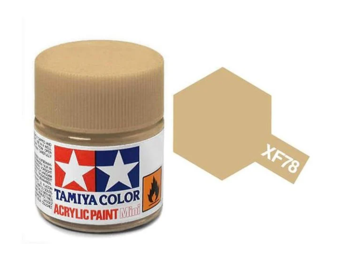 Tamiya XF78 - 10ml Acrylic Wooden Deck Tan