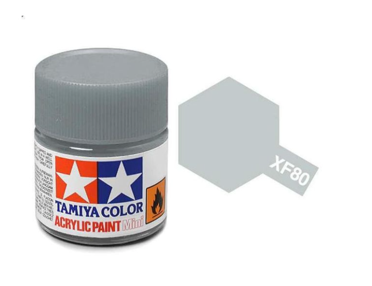 Tamiya XF80 - 10ml Acrylic Naval Sea Grey