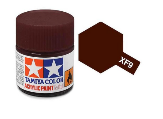 Tamiya XF9 - 10ml Hull Red