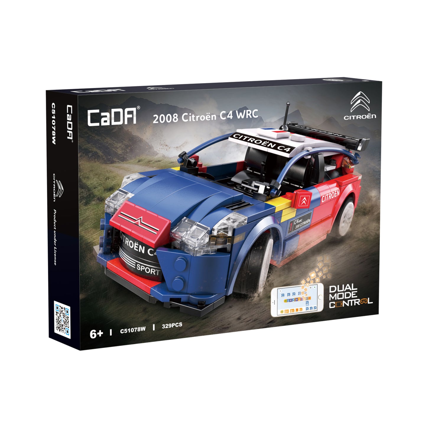 2008 Citroën C4 WRC - 329pcs Item No. C51078W
