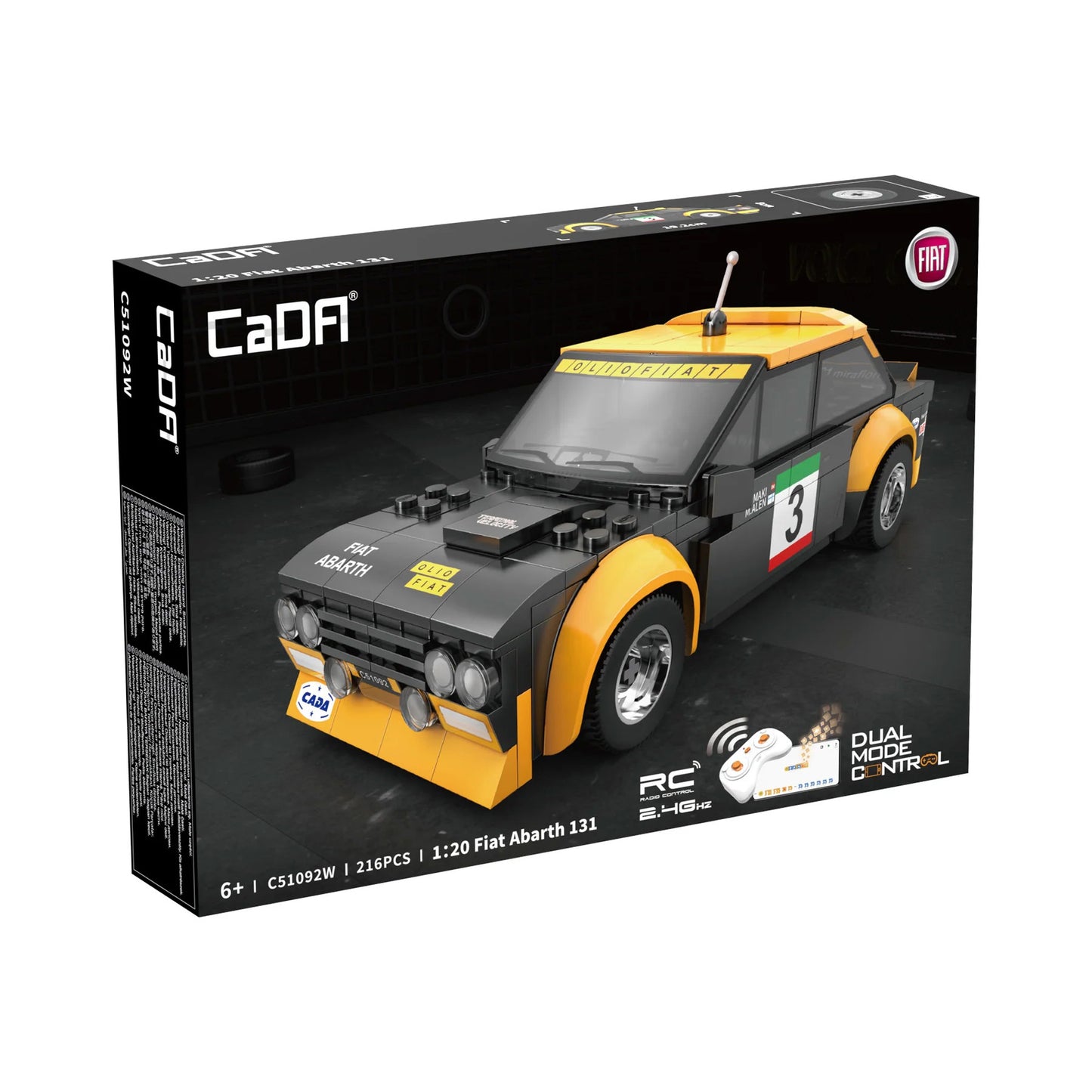 Fiat Abarth 131. - 216 PCS - C51092W