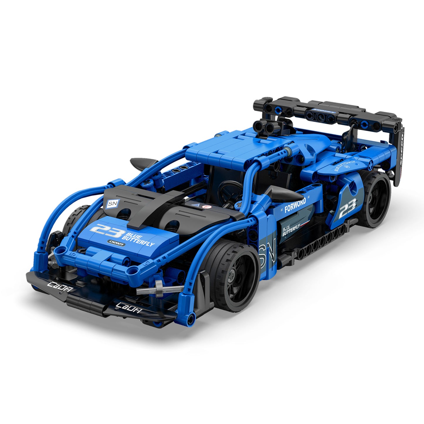 1:18 Pull back racing car - 380pcs. C52023W