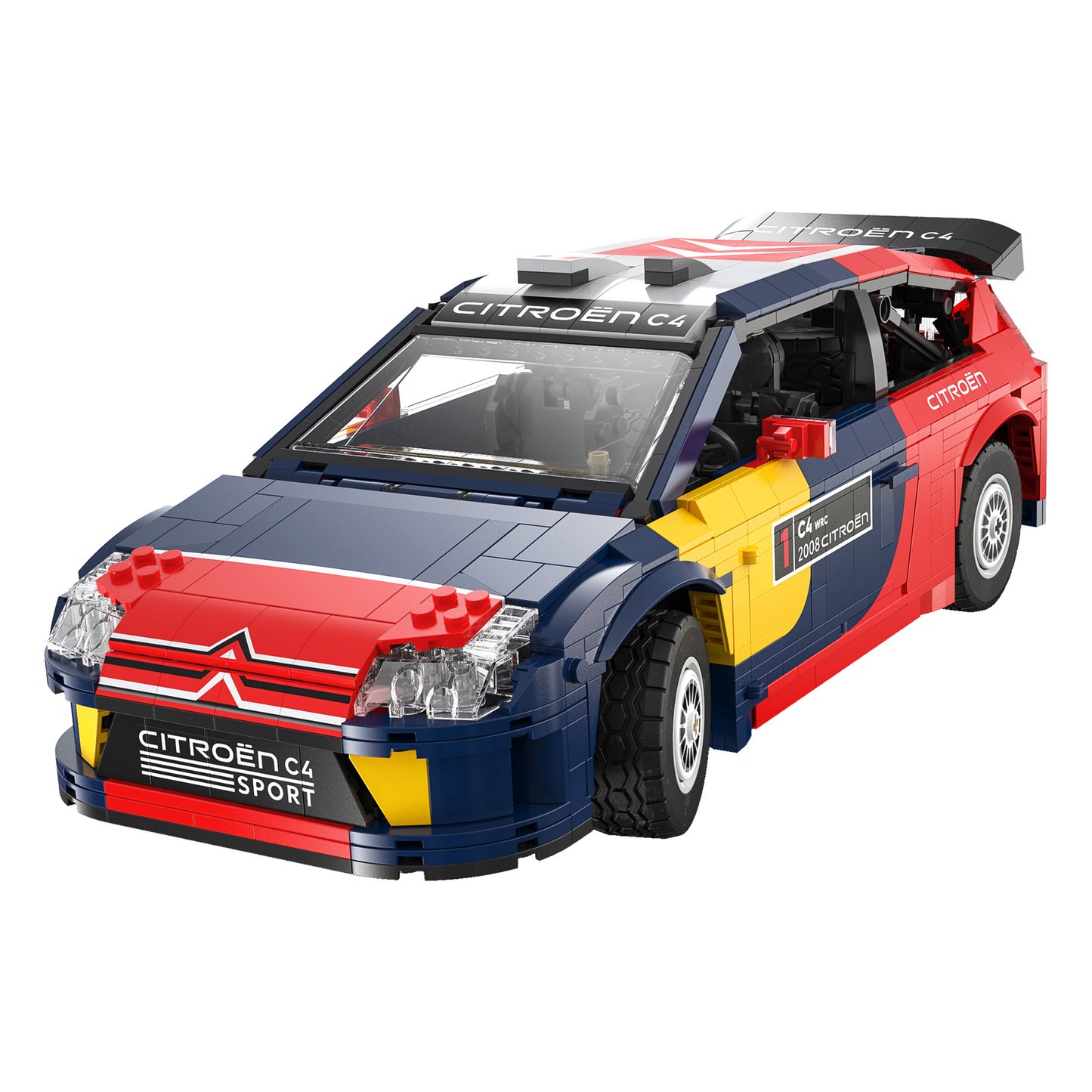 1/12 2008 Citroen C4 WRC - 1569pcs. - C62005W