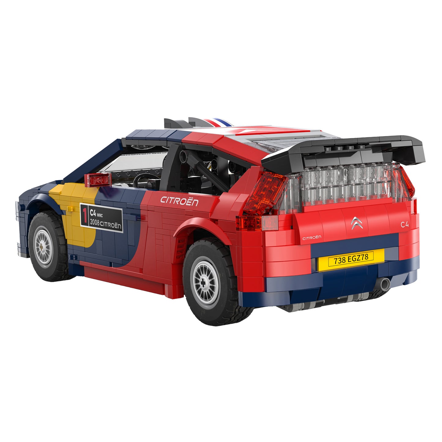 1/12 2008 Citroen C4 WRC - 1569pcs. - C62005W