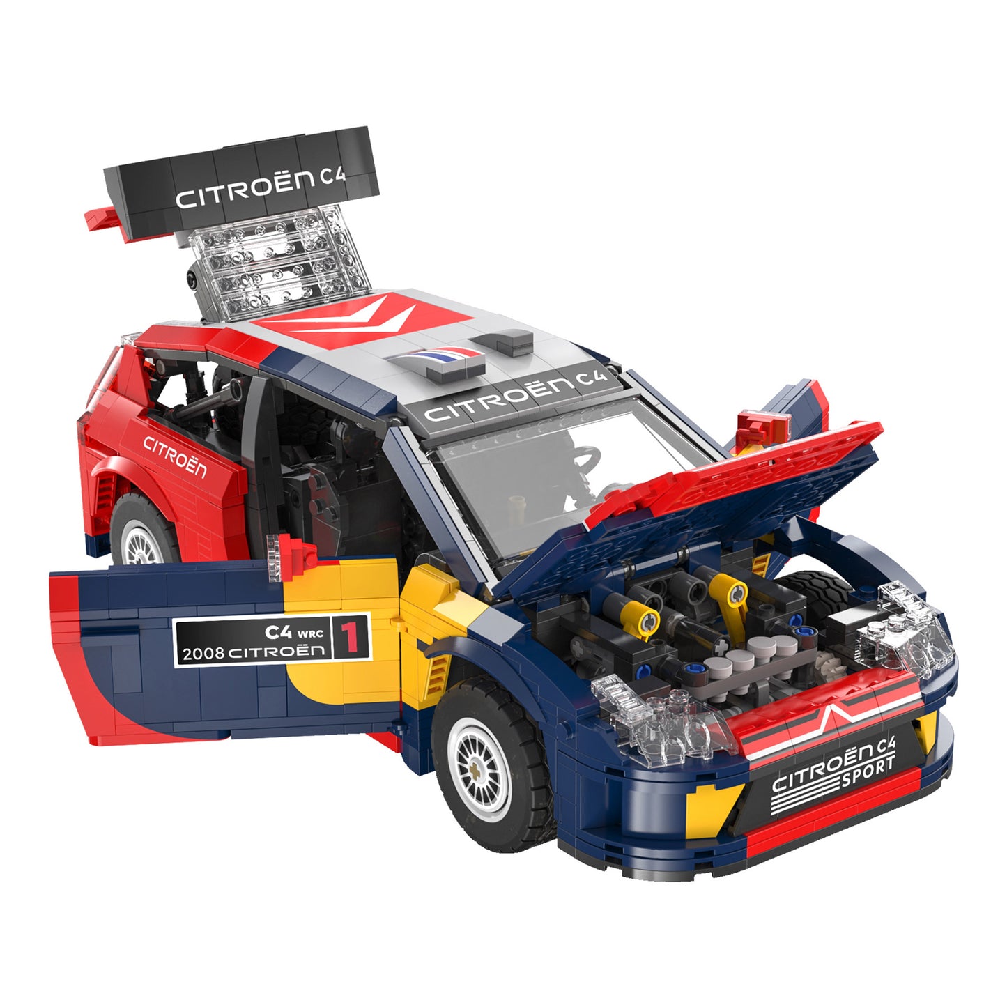 1/12 2008 Citroen C4 WRC - 1569pcs. - C62005W
